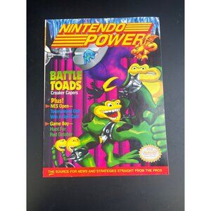 Nintendo Power Vol#25 Battle Toads, NES Open Complete SKU 3073
